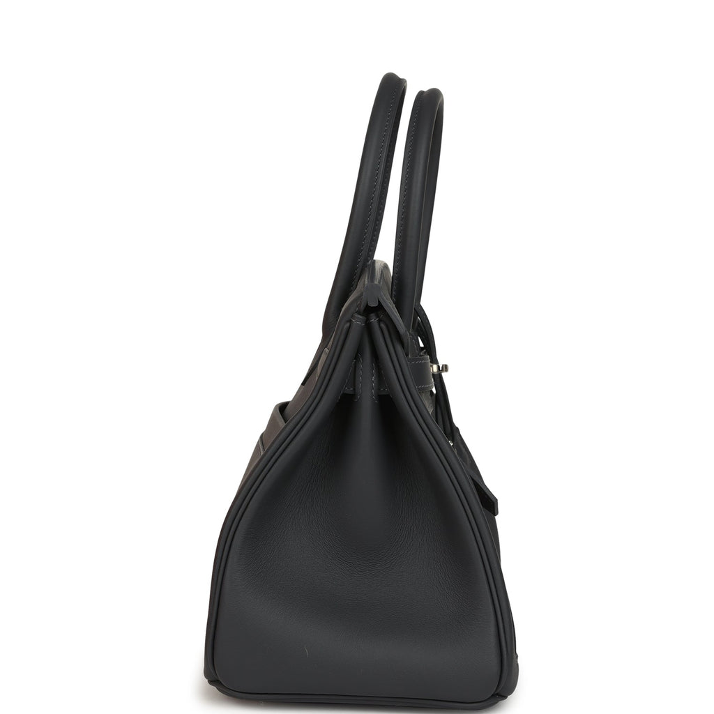 Hermes Colormatic Birkin 30 Ardoise Swift Palladium Hardware
