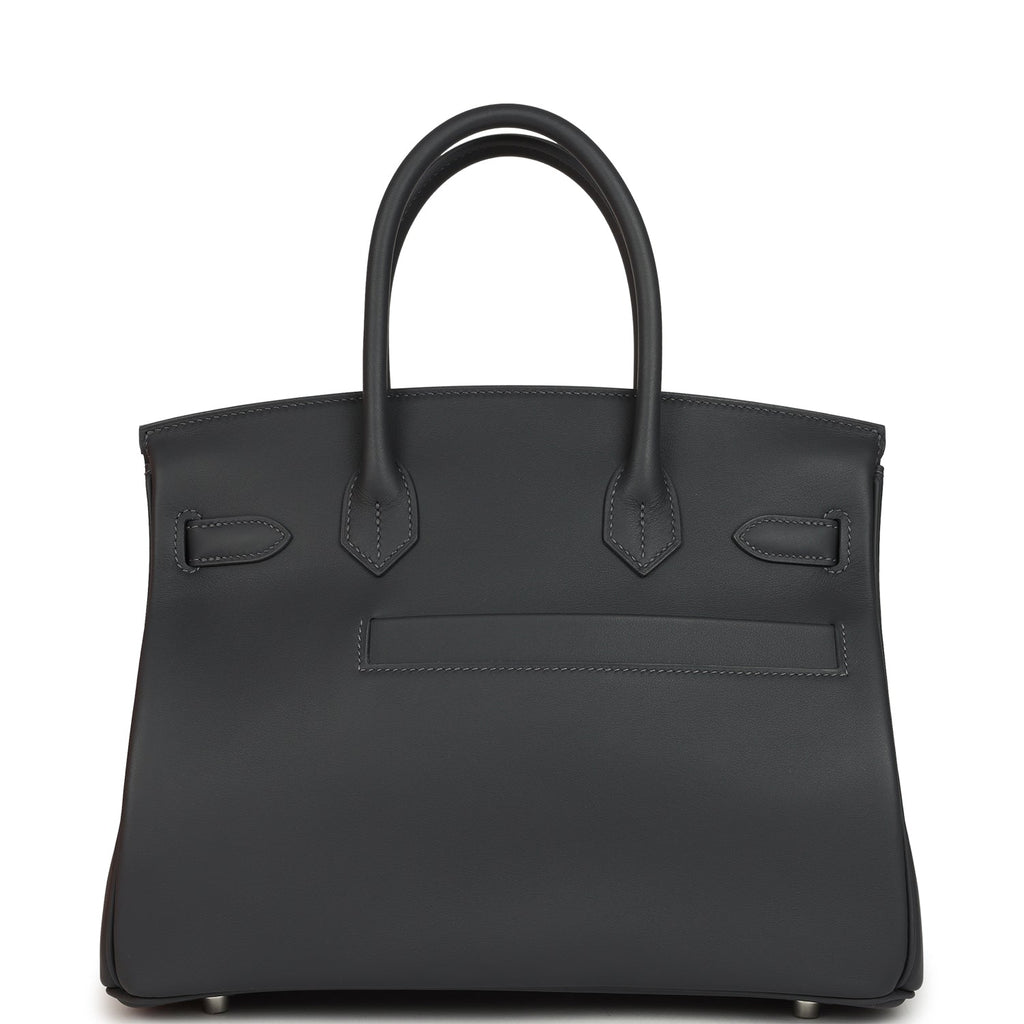 Hermes Colormatic Birkin 30 Ardoise Swift Palladium Hardware