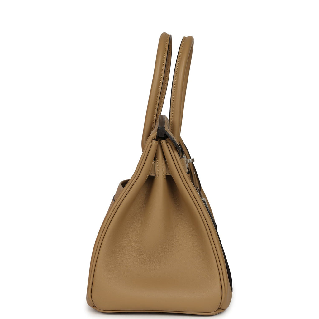 Hermes Colormatic Birkin 30 Poussiere Swift Palladium Hardware
