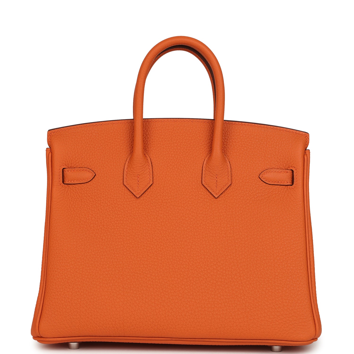 Hermes Birkin 25 Orange Togo Palladium Hardware