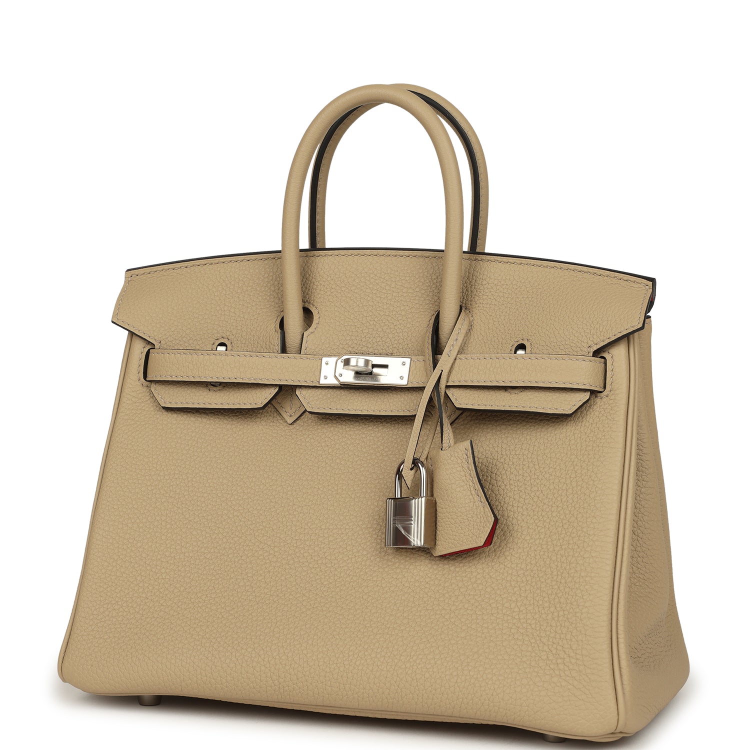 Hermes Birkin 25 Trench Verso Togo Palladium Hardware