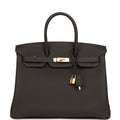 Hermes Birkin 35 Bai-Brun Togo Gold Hardware