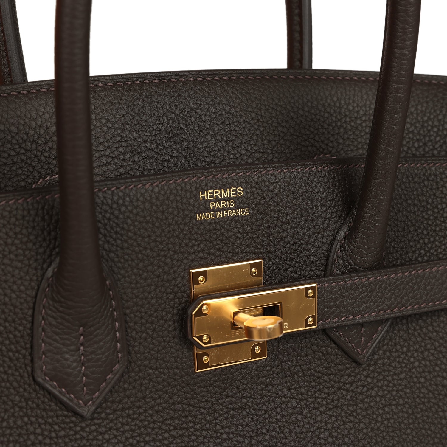 Hermes Birkin 35 Bai-Brun Togo Gold Hardware