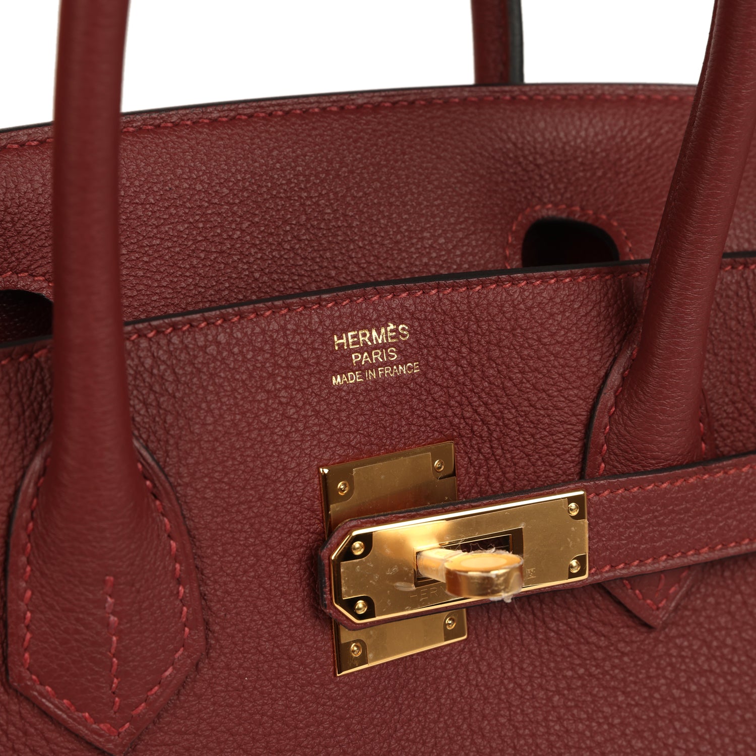 Hermes Birkin 30 Rouge H Togo Gold Hardware