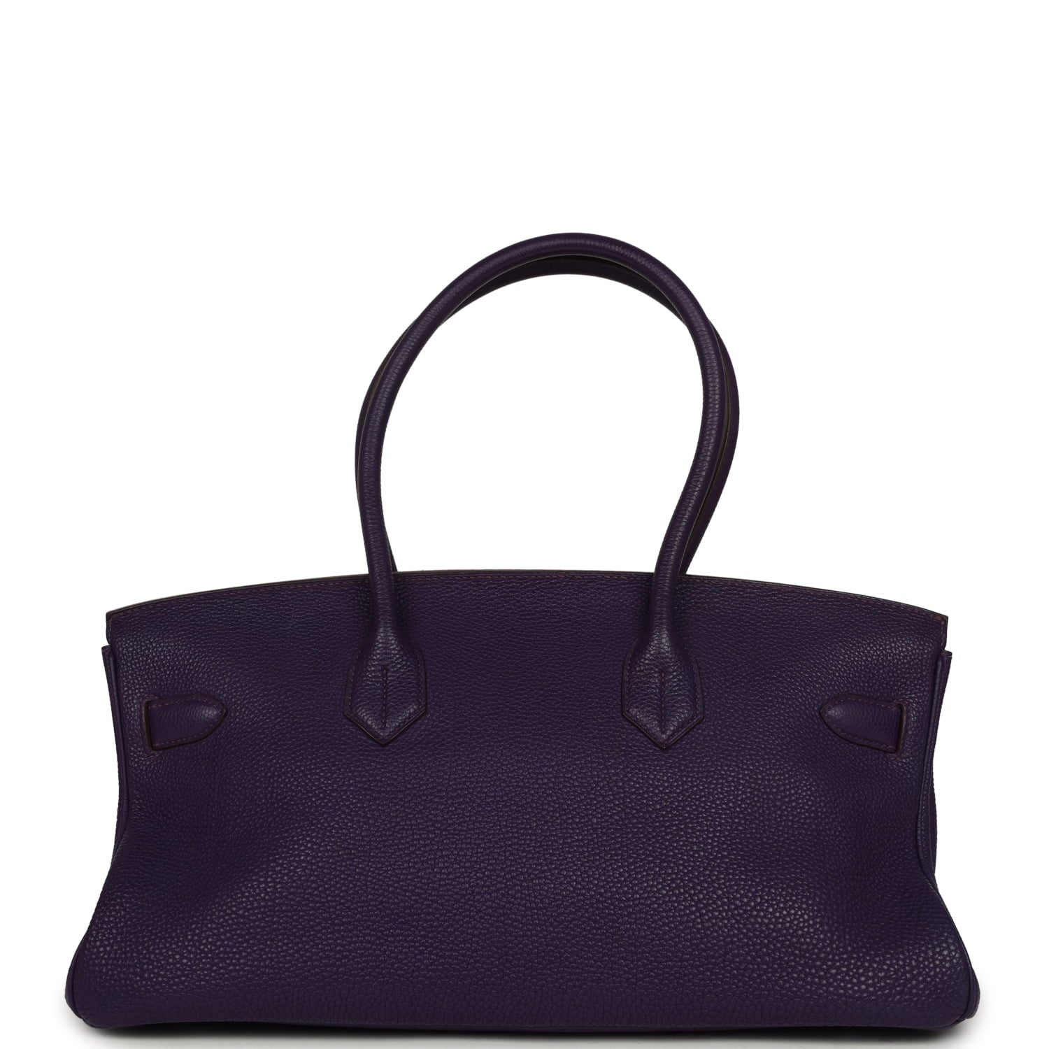 Vintage Hermes Shoulder Birkin 42 JPG Iris Togo Palladium Hardware