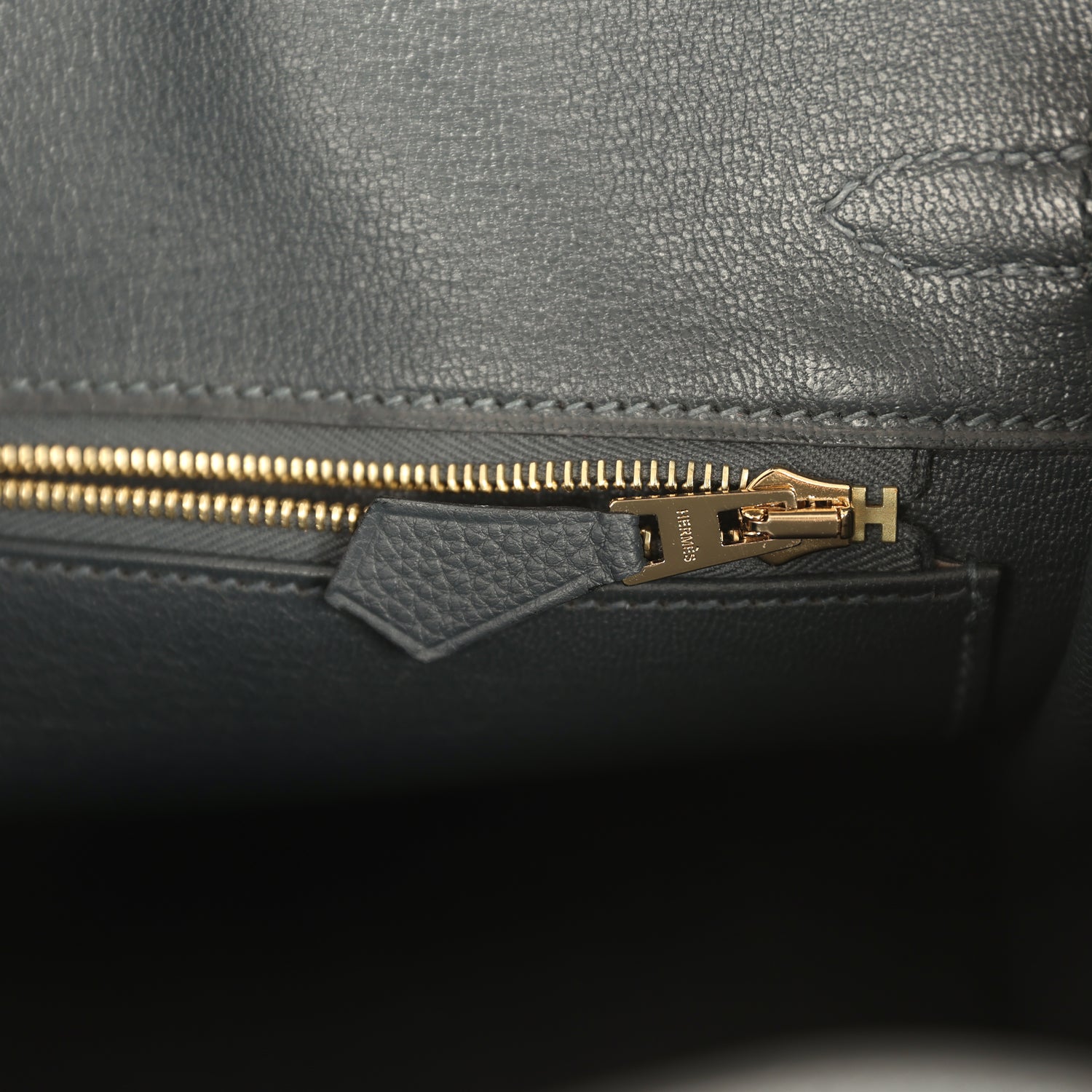 Hermes Birkin 25 Gris Misty Togo Gold Hardware