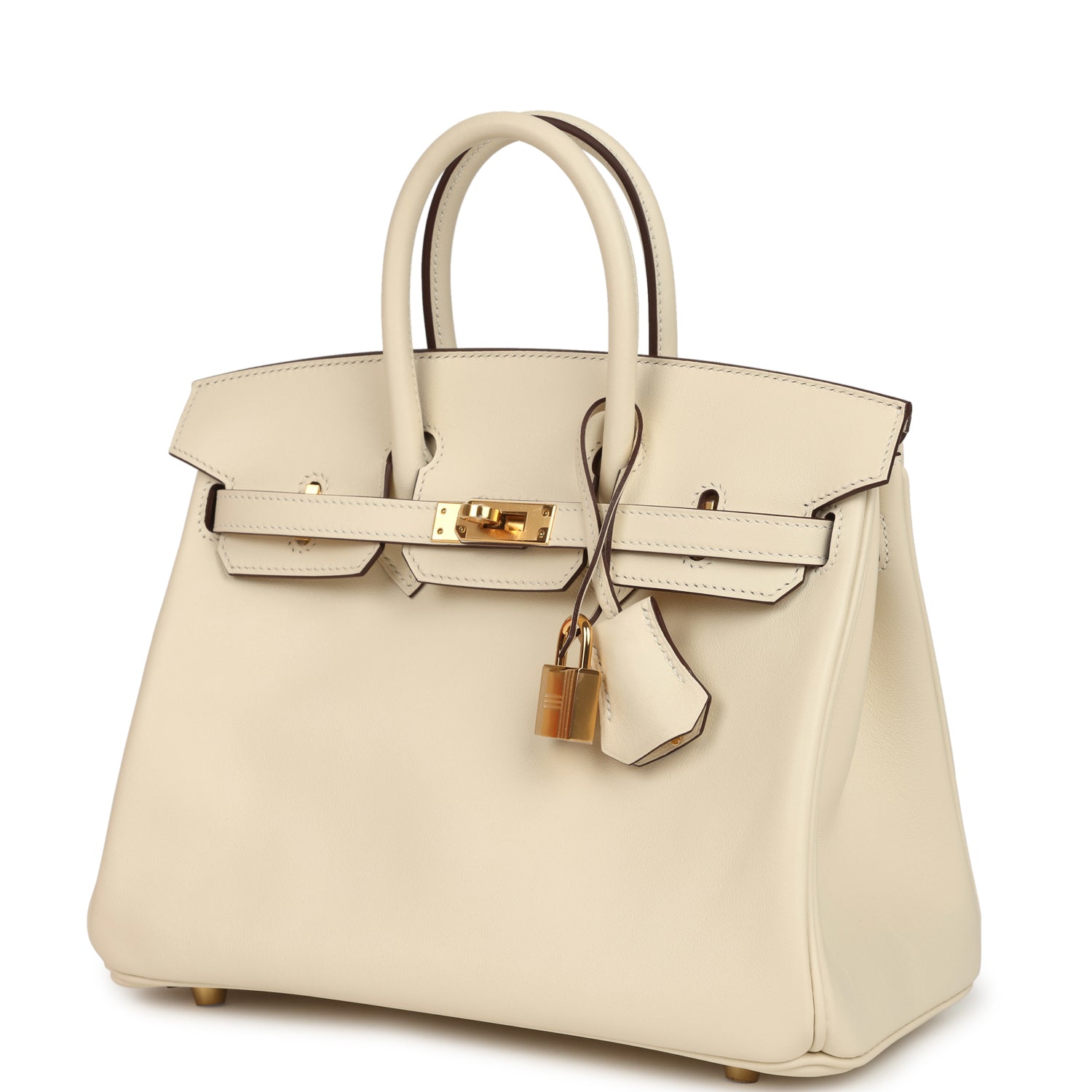 Hermes Birkin 25 Nata Swift Gold Hardware