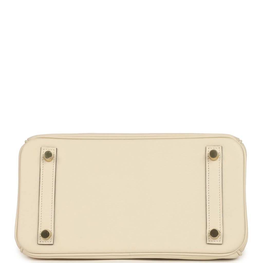 Hermes Birkin 25 Nata Swift Gold Hardware