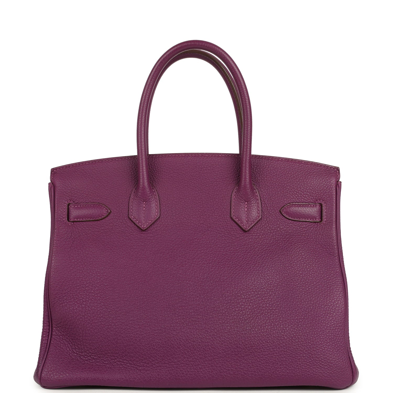 Pre-owned Hermes Birkin 30 Anemone Togo Gold Hardware