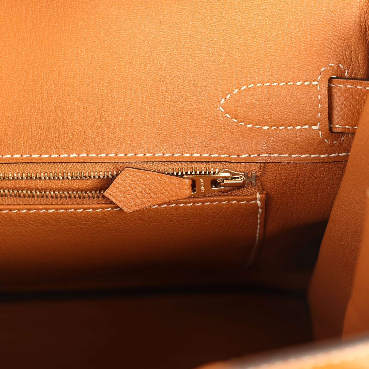 Pre-owned Hermes Birkin 30 Toffee Epsom Gold Hardware
