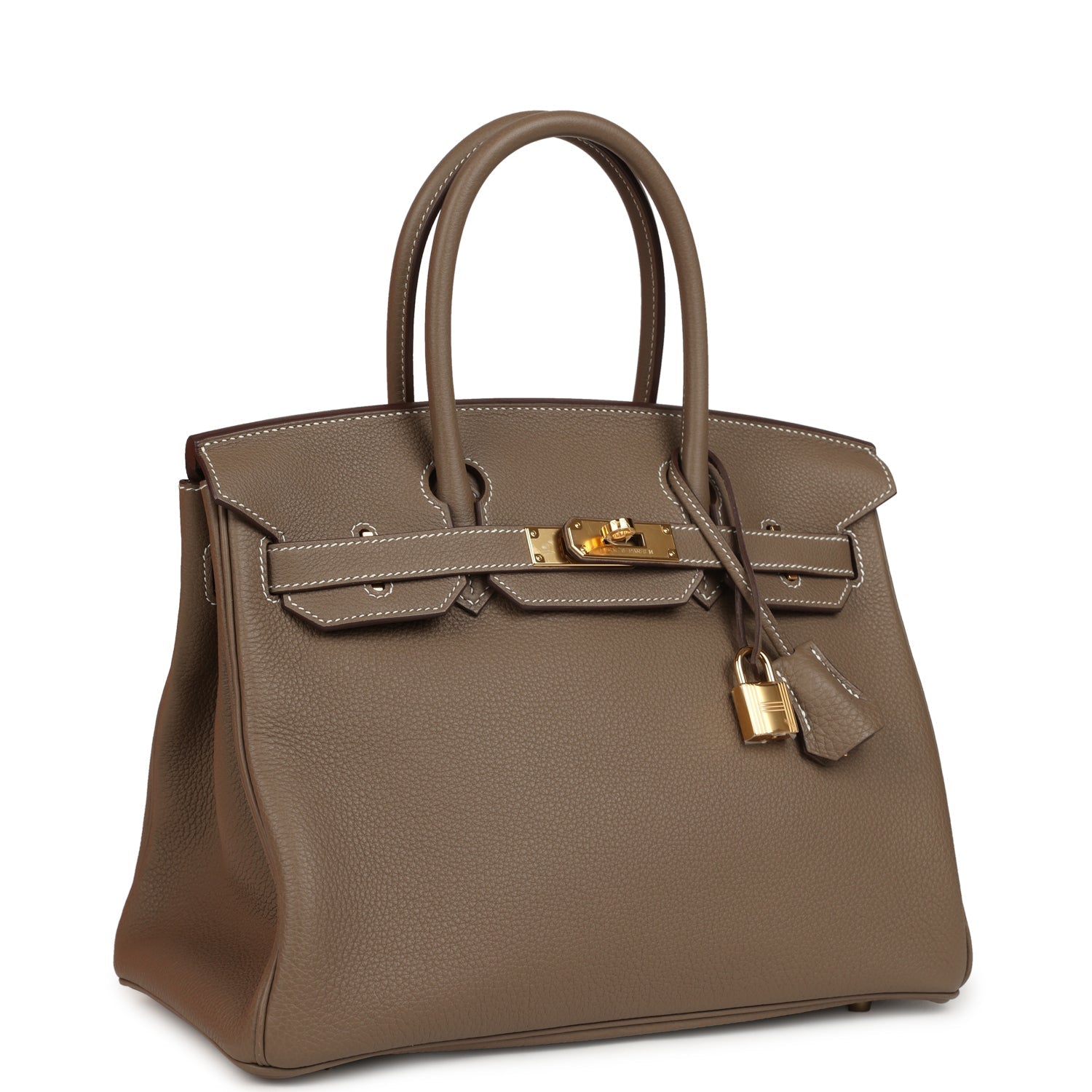 Hermes Birkin 30 Etoupe Togo Gold Hardware