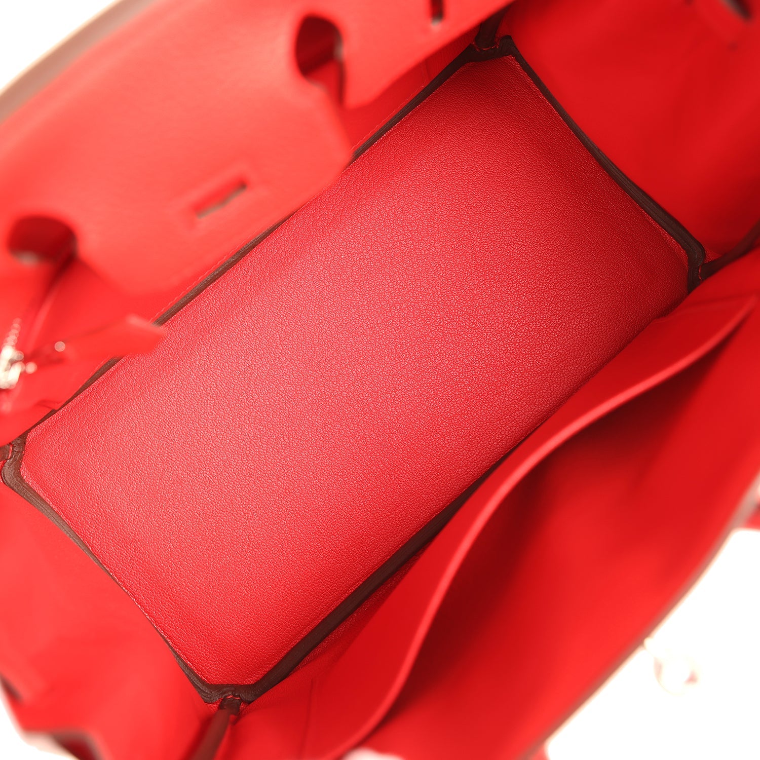 Hermes Birkin 25 Rouge Radieux Togo Palladium Hardware