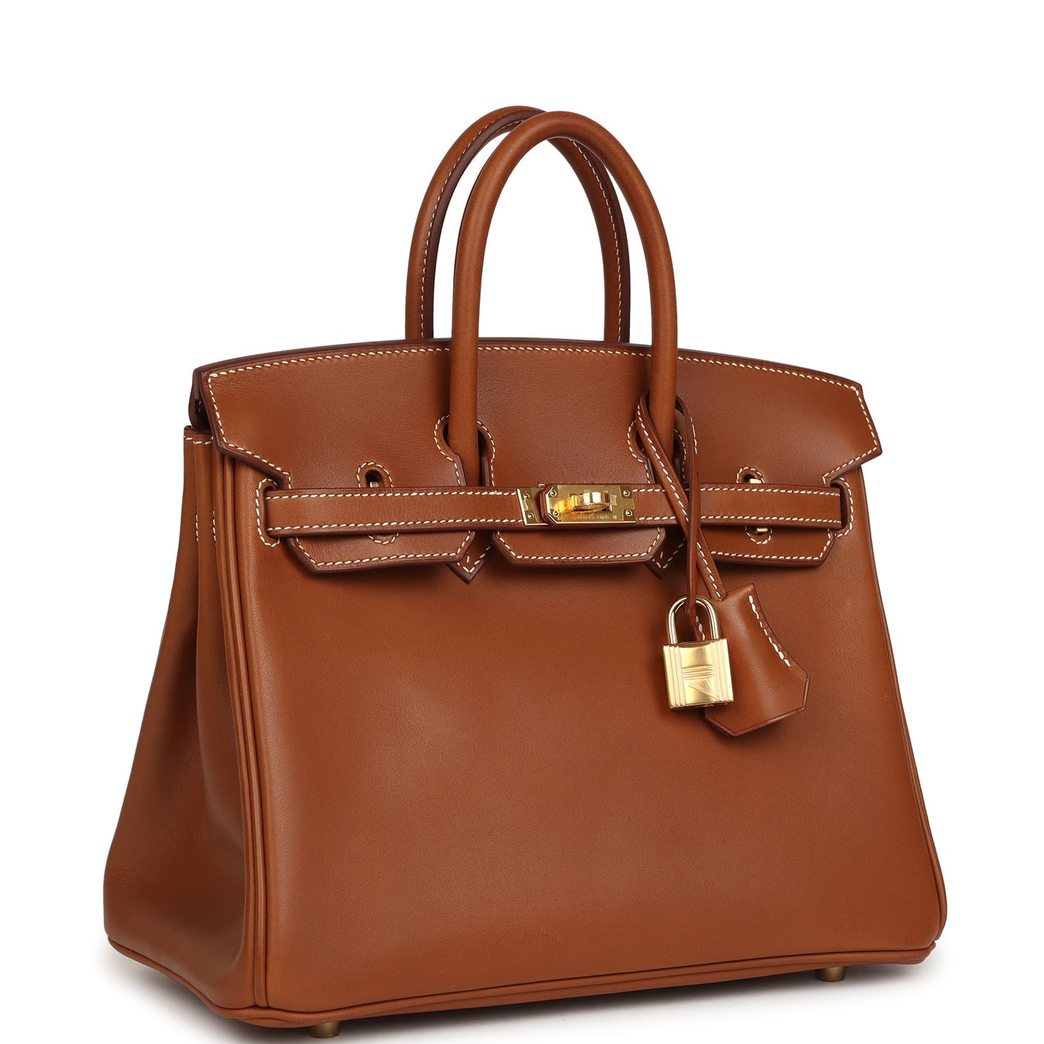 Hermes Birkin 25 Fauve Barenia Gold Hardware
