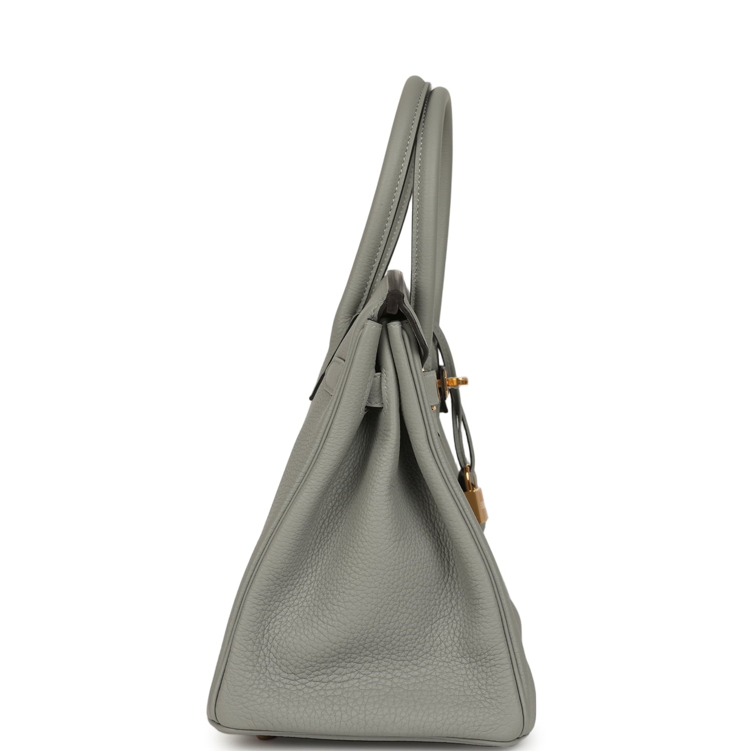 Hermes Birkin 30 Gris Mouette Togo Gold Hardware