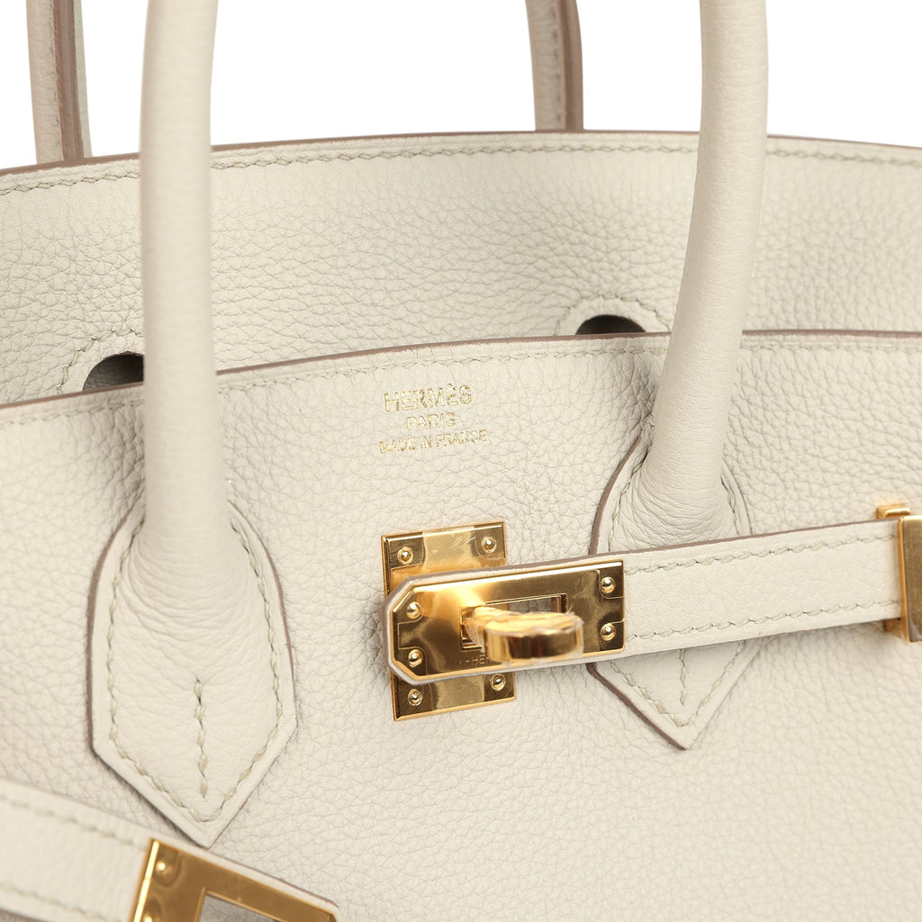 Hermes Birkin 25 Beton Togo Gold Hardware