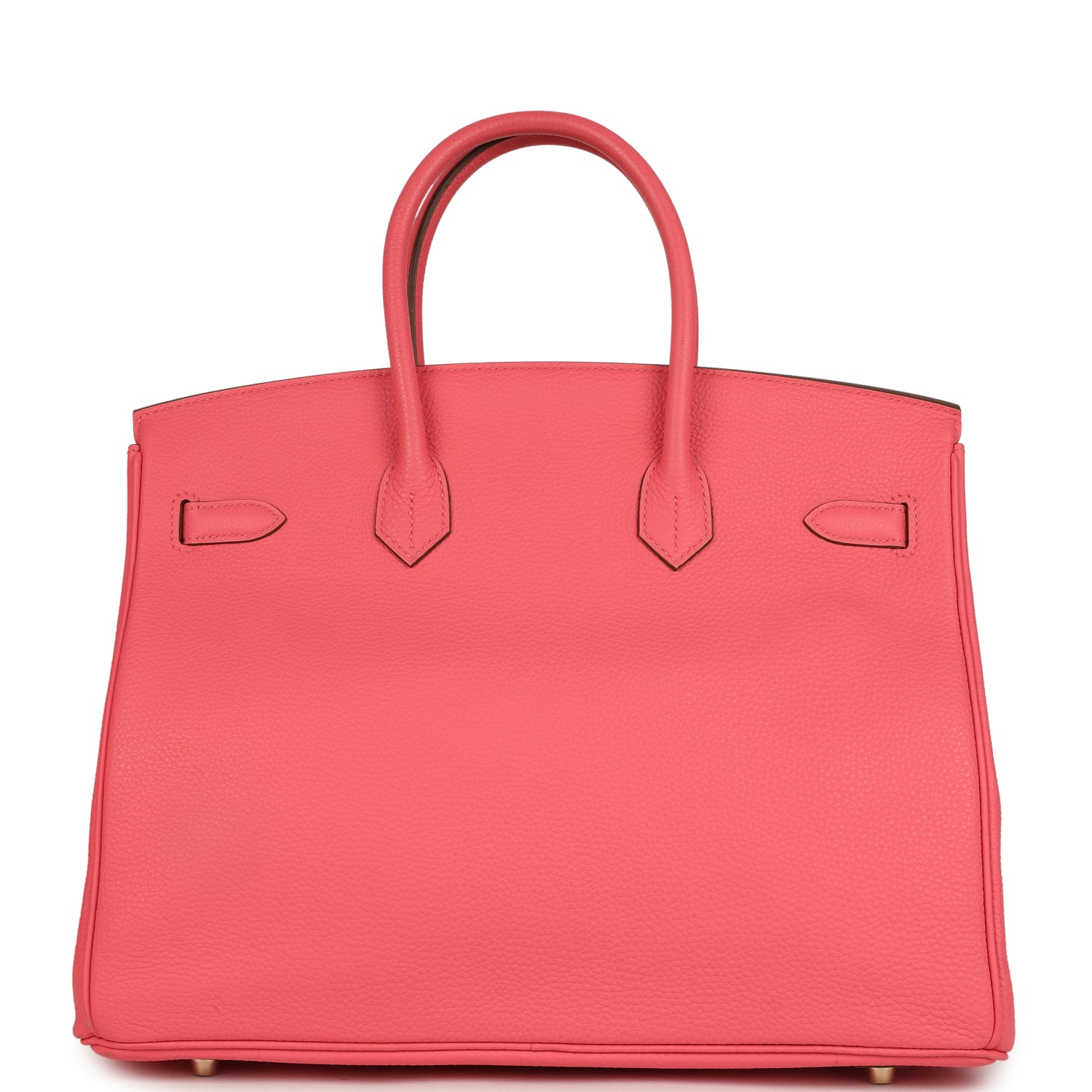 Pre-owned Hermes Birkin 35 Rose Lipstick Togo Gold Hardware