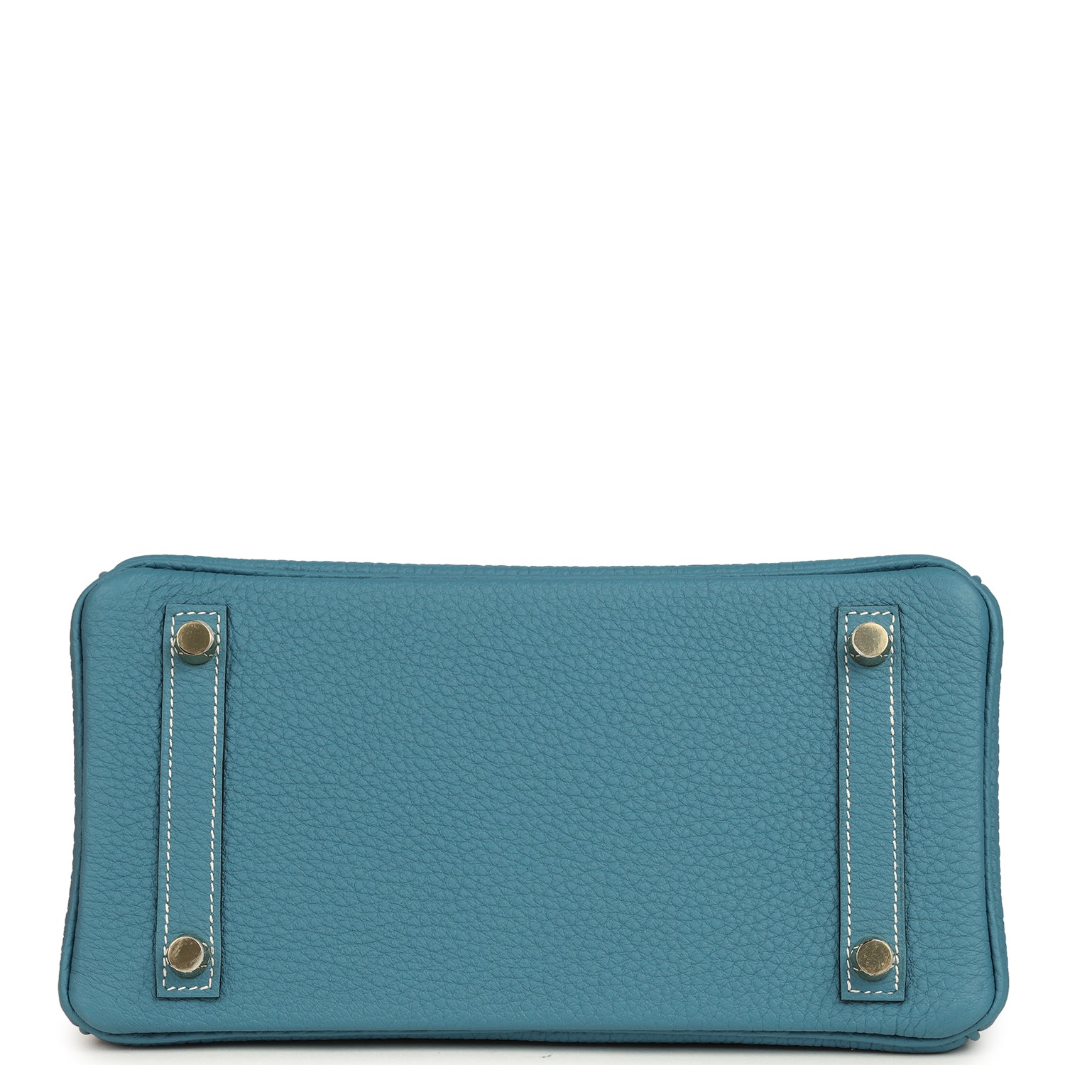 Hermes Birkin 25 Blue Jean Togo Gold Hardware