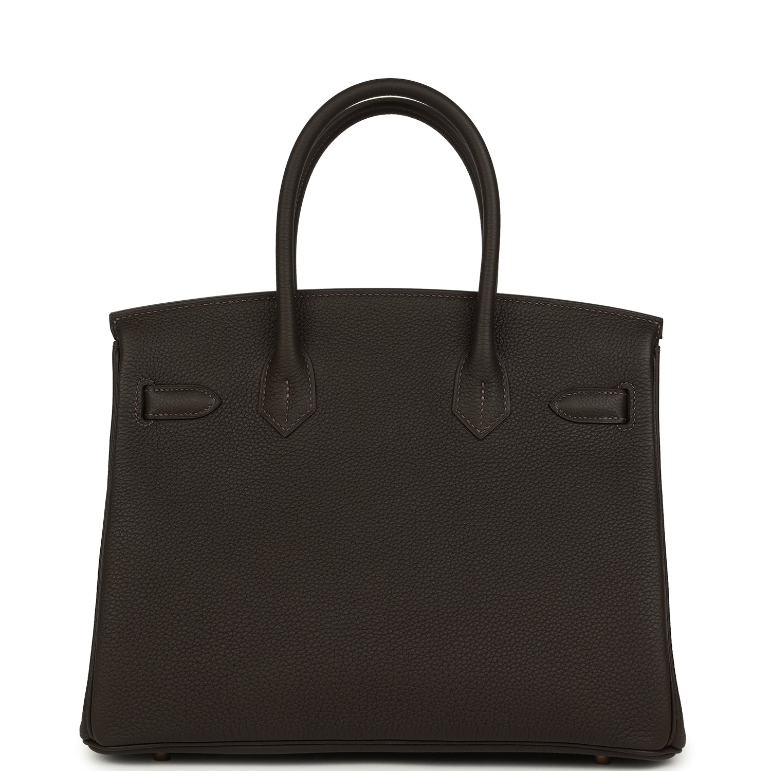 Hermes Birkin 30 Bai Brun Togo Gold Hardware