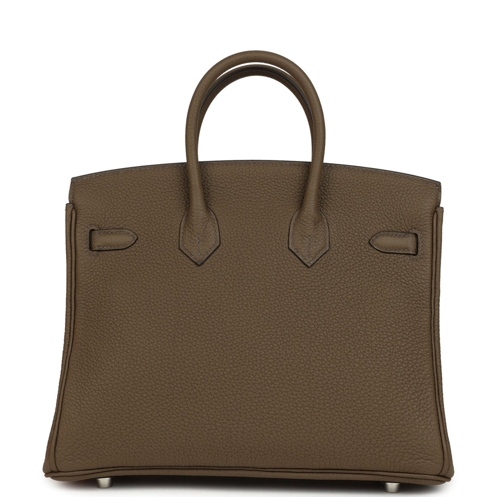 Hermes Birkin 25 Toundra Togo Palladium Hardware