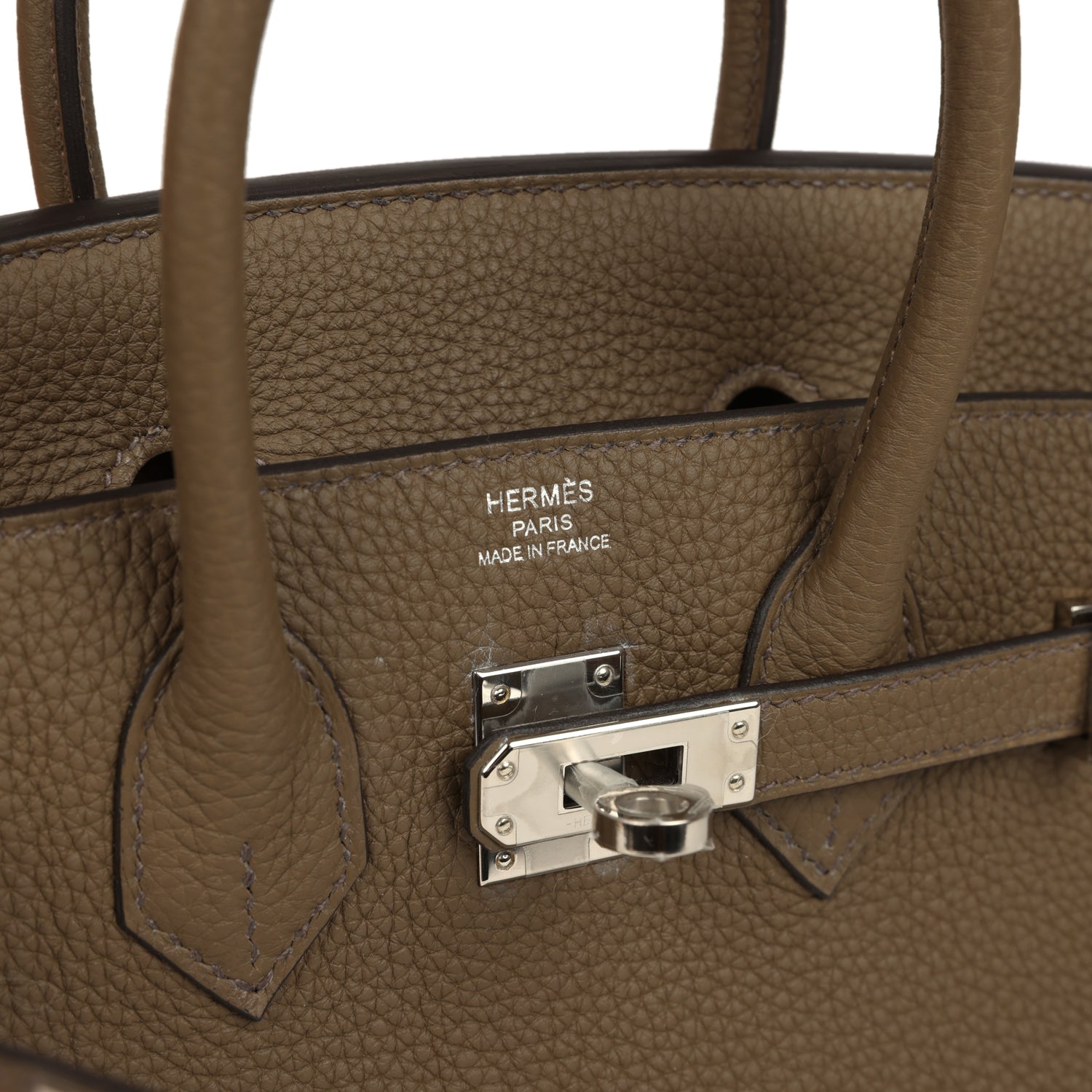 Hermes Birkin 25 Toundra Togo Palladium Hardware