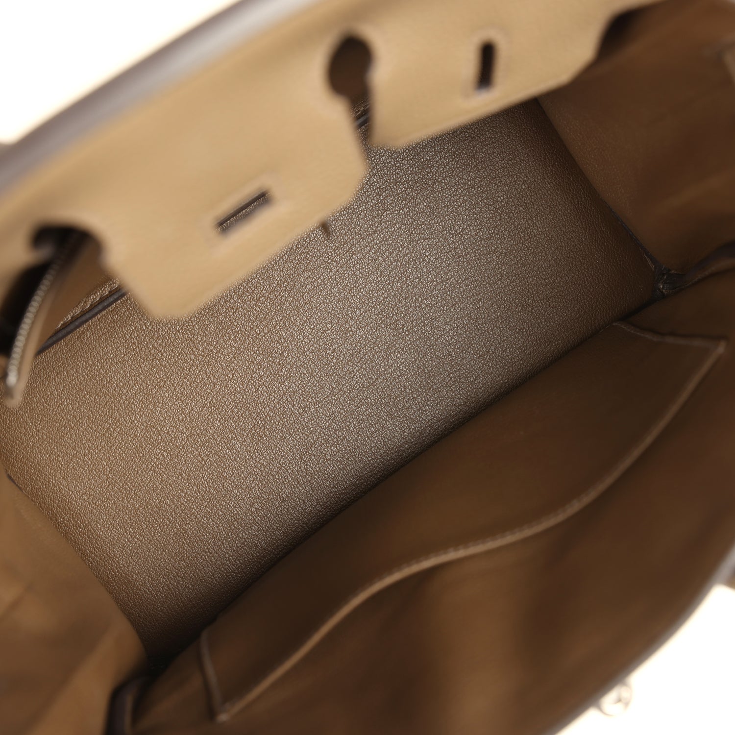 Hermes Birkin 25 Toundra Togo Palladium Hardware