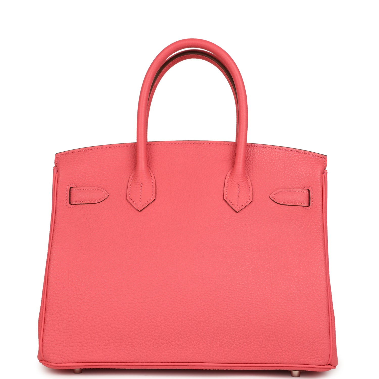 Pre-owned Hermes Birkin 30 Rose Lipstick Togo Palladium Hardware