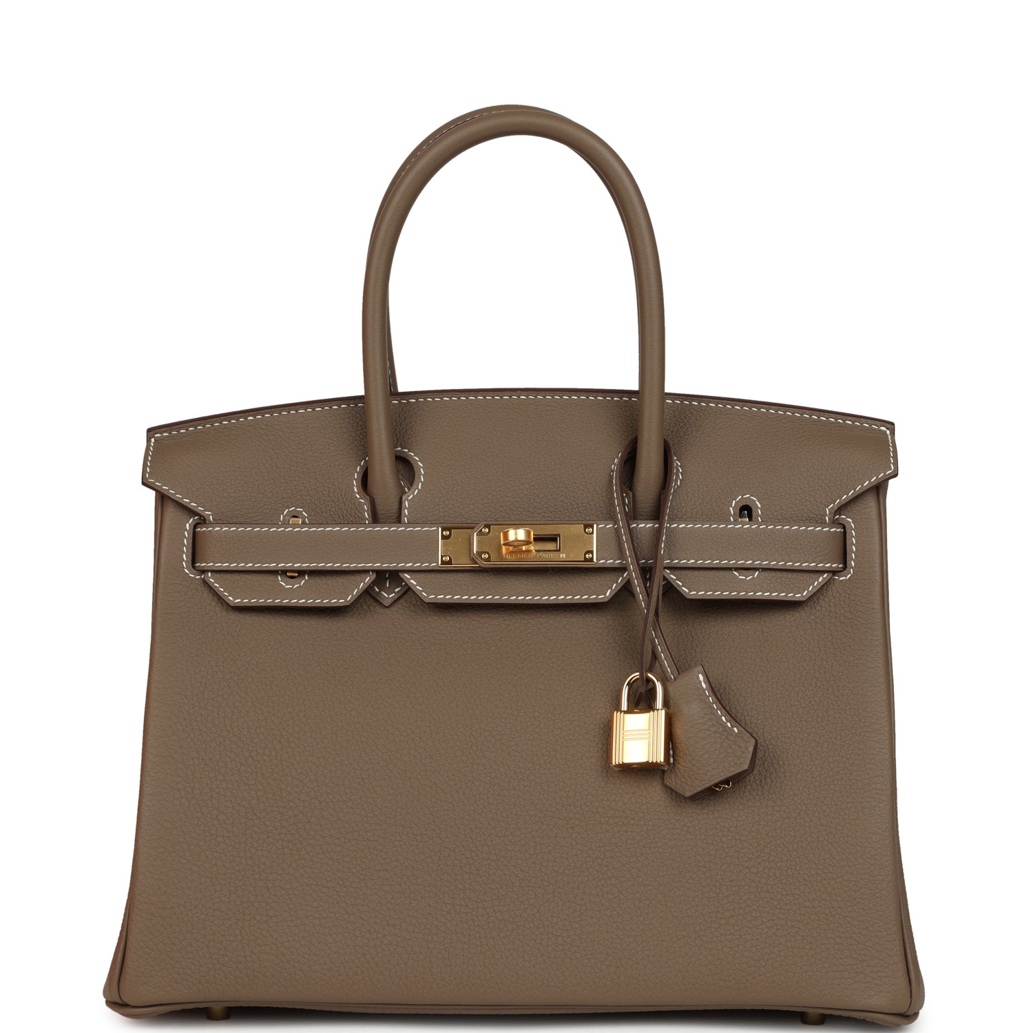Hermes Birkin 30 Etoupe Togo Gold Hardware