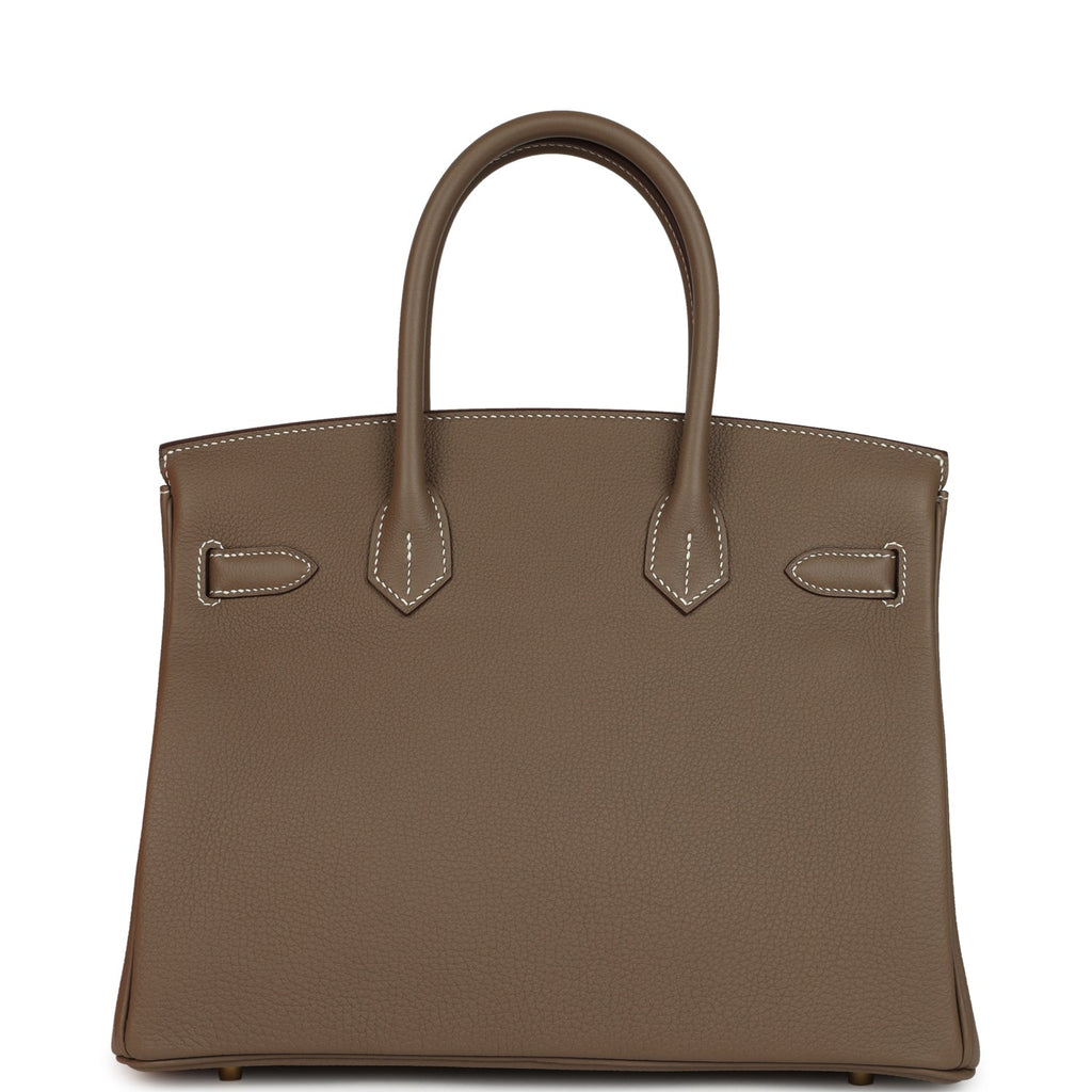 Hermes Birkin 30 Etoupe Togo Gold Hardware