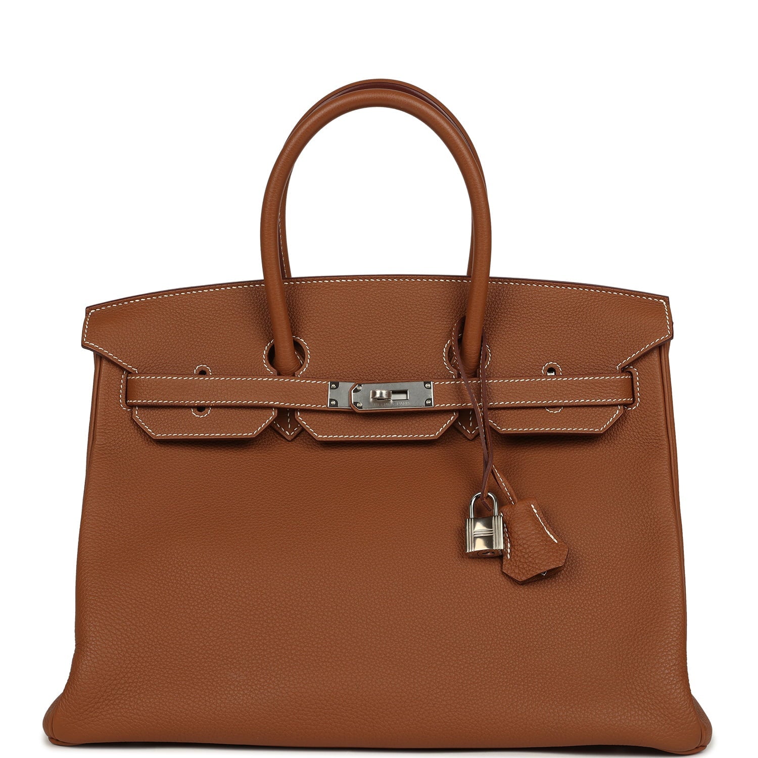 Hermes Birkin 35 Gold Togo Palladium Hardware