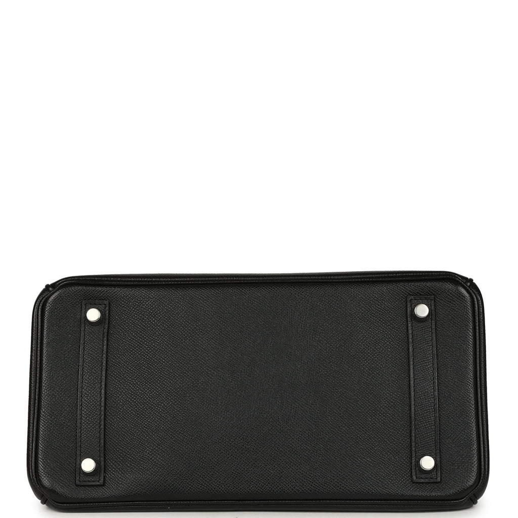 Hermes Birkin 30 Black Epsom Palladium Hardware