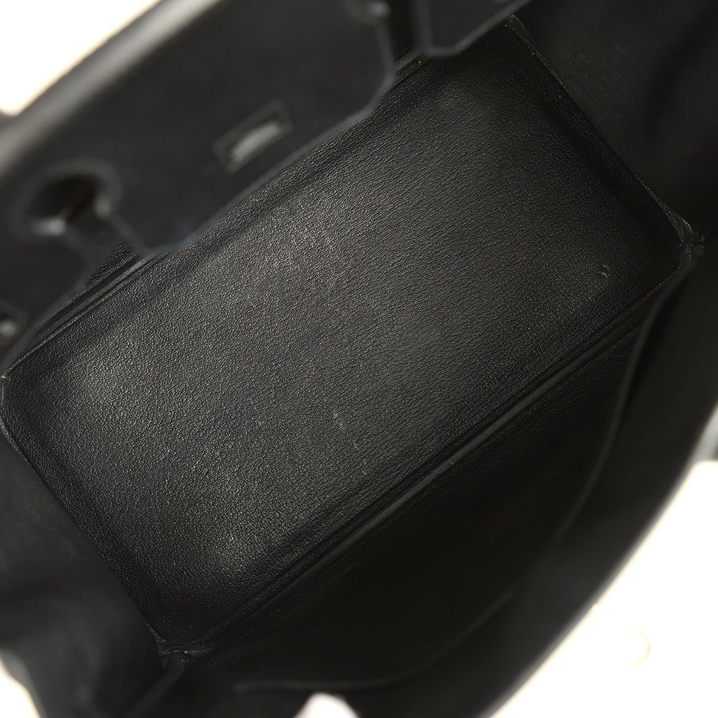 Hermes Birkin 30 Black Epsom Palladium Hardware