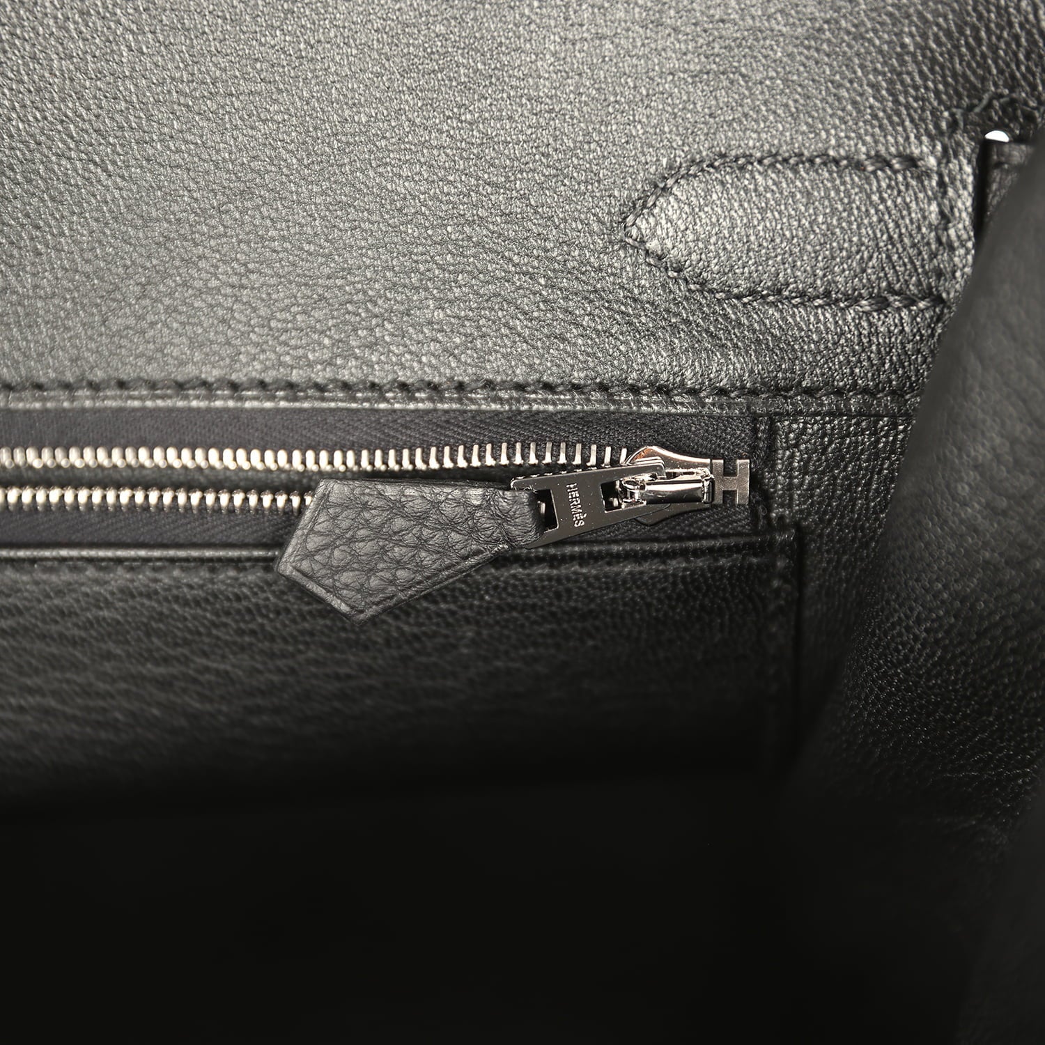 Hermes Birkin 30 Black Togo Palladium Hardware