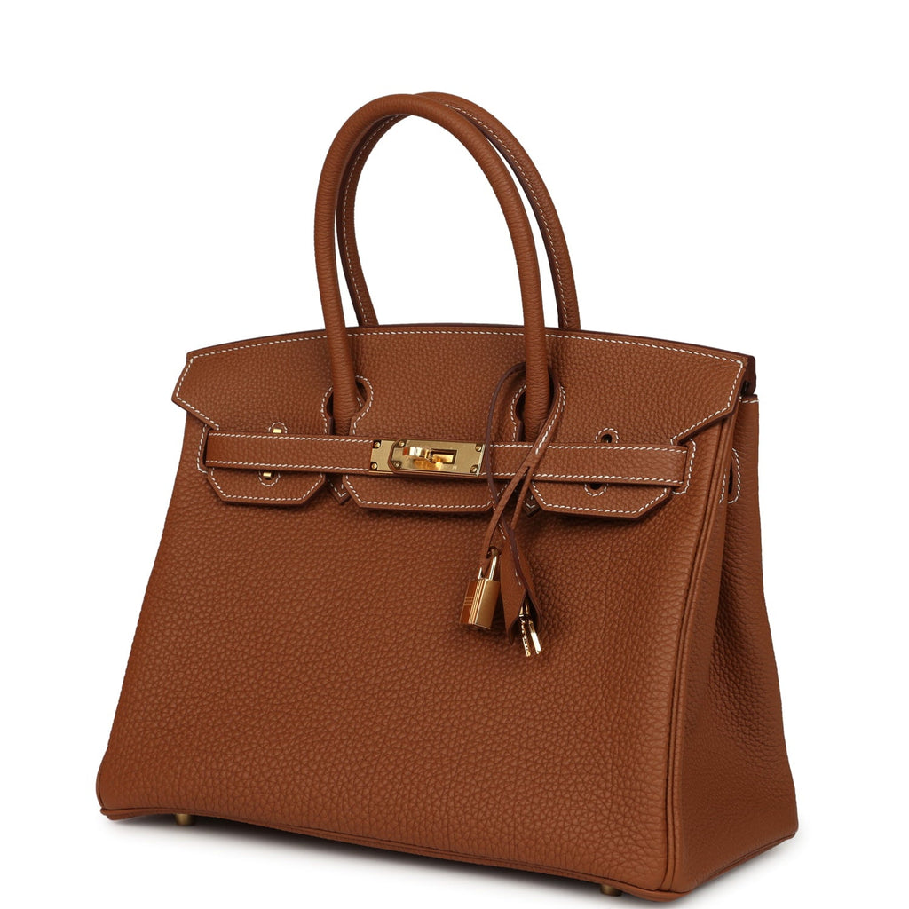 Hermes Birkin 30 Gold Togo Gold Hardware