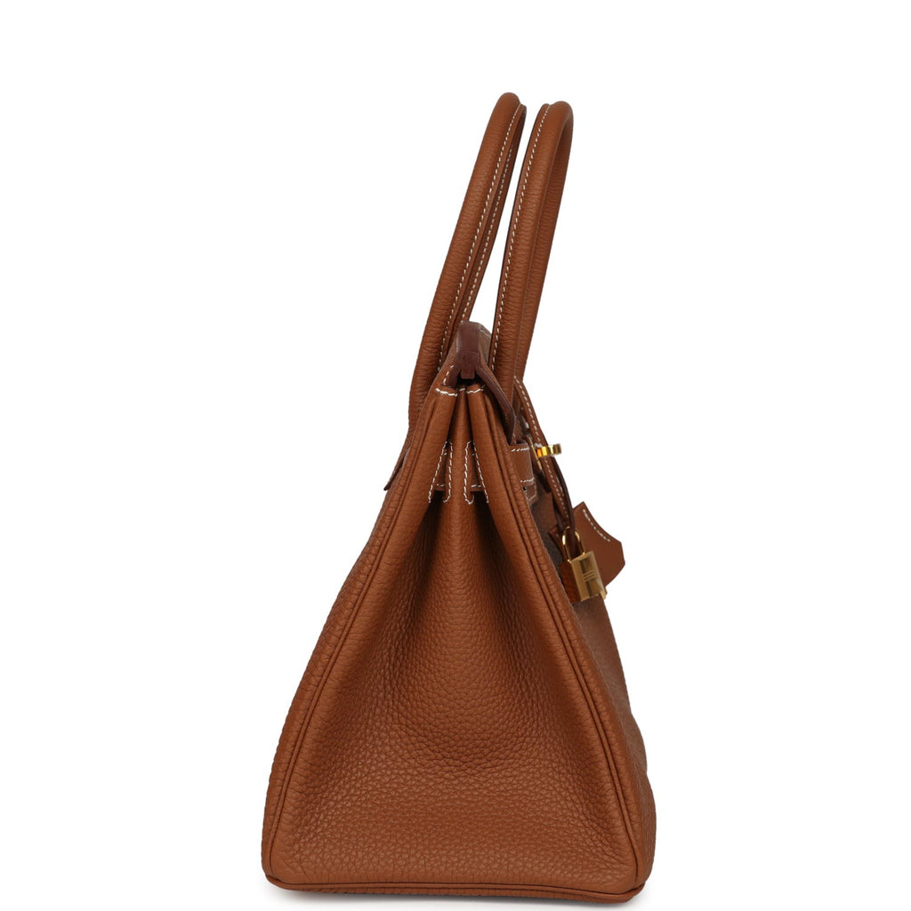 Hermes Birkin 30 Gold Togo Gold Hardware