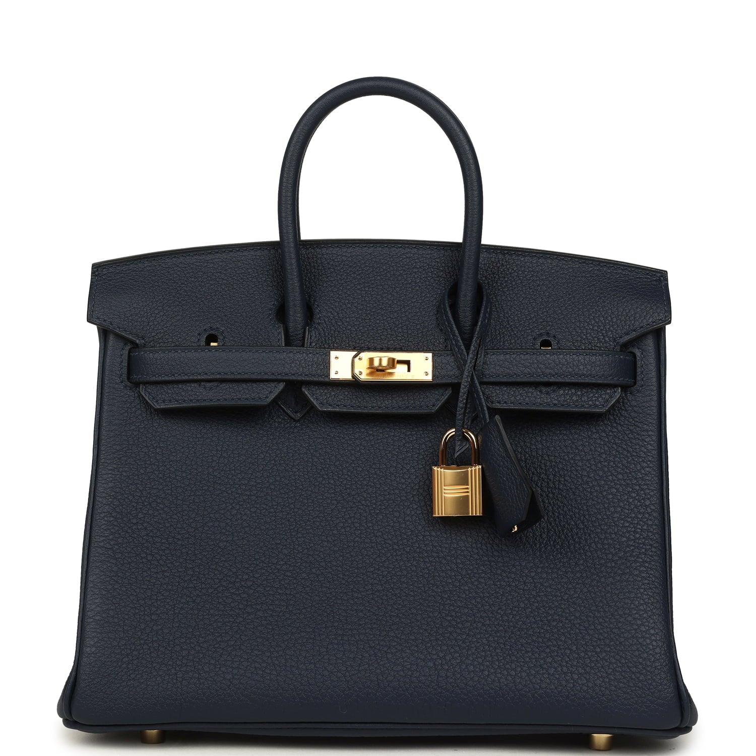 Hermes Birkin 25 Bleu Abysse Togo Gold Hardware