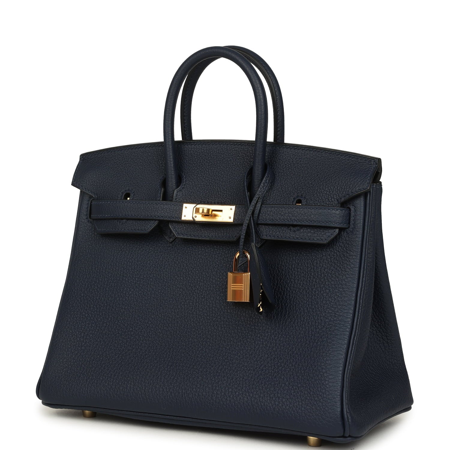 Hermes Birkin 25 Bleu Abysse Togo Gold Hardware