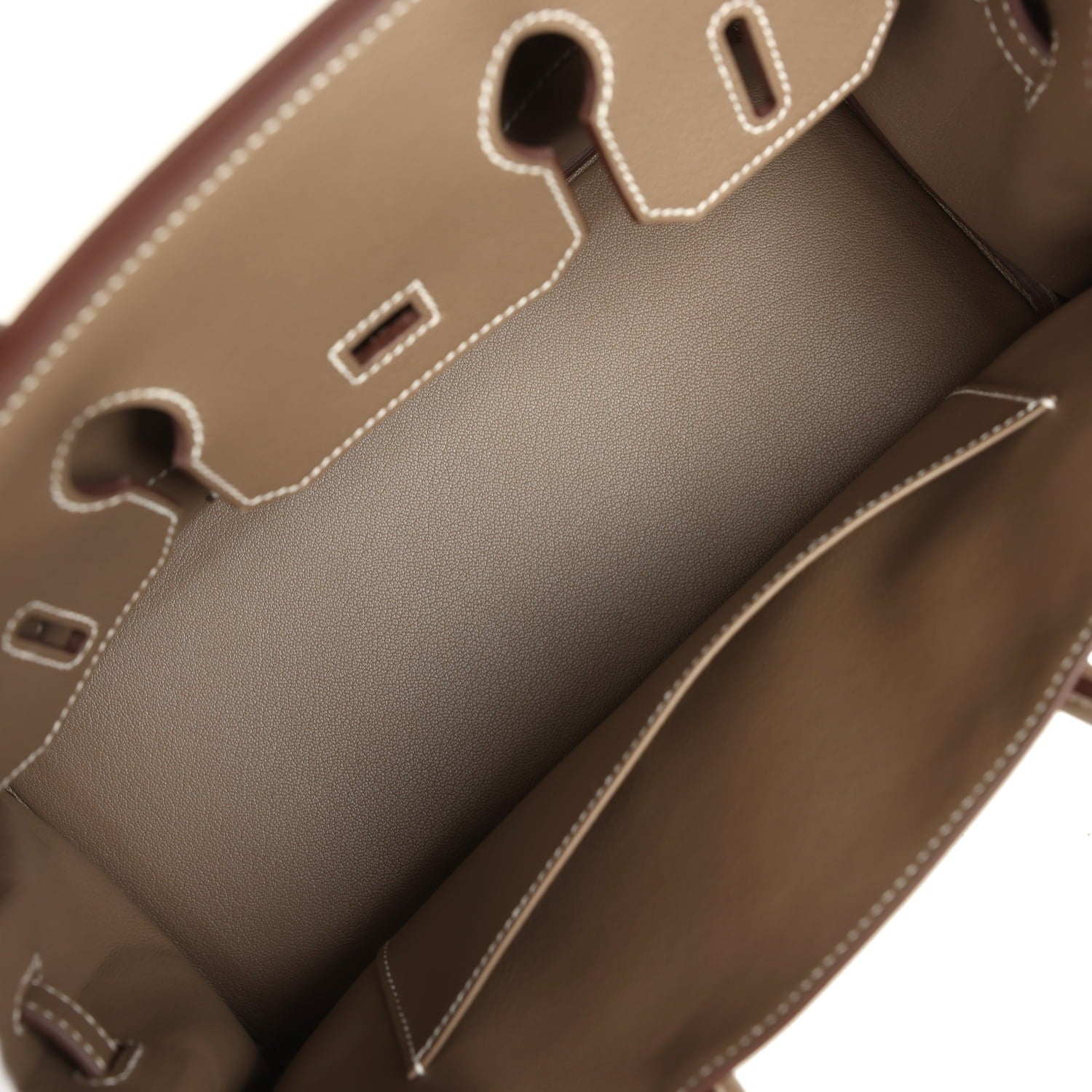 Hermes Shoulder Birkin Light 29 Etoupe Evercolor Gold Hardware