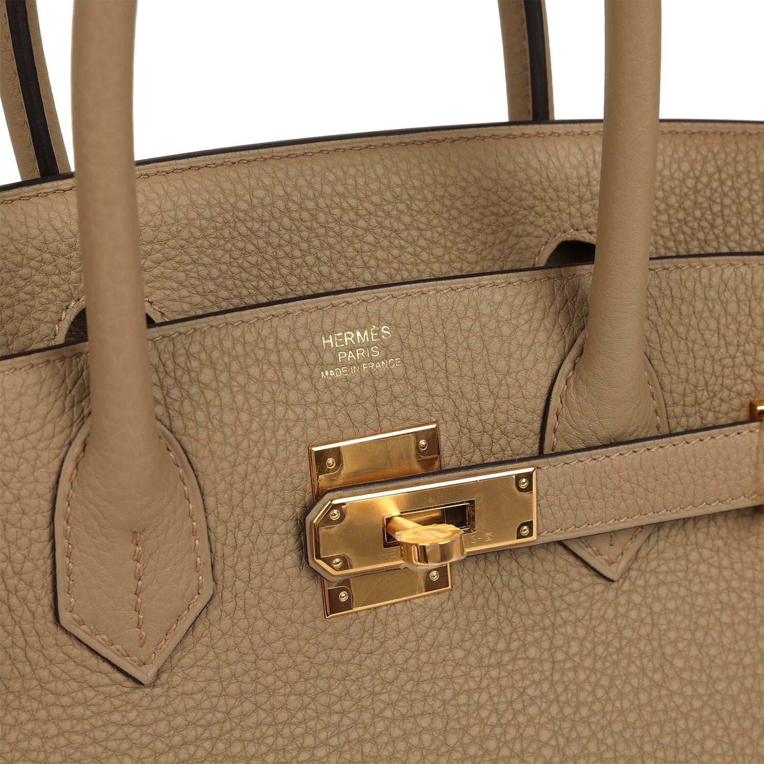 Hermes Birkin 30 Beige Marfa Togo Gold Hardware