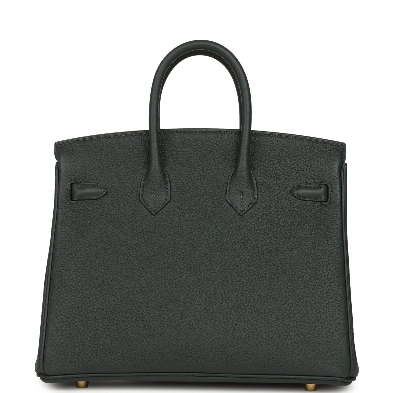 Hermes Birkin 25 Vert Mangrove Togo Permabrass Hardware
