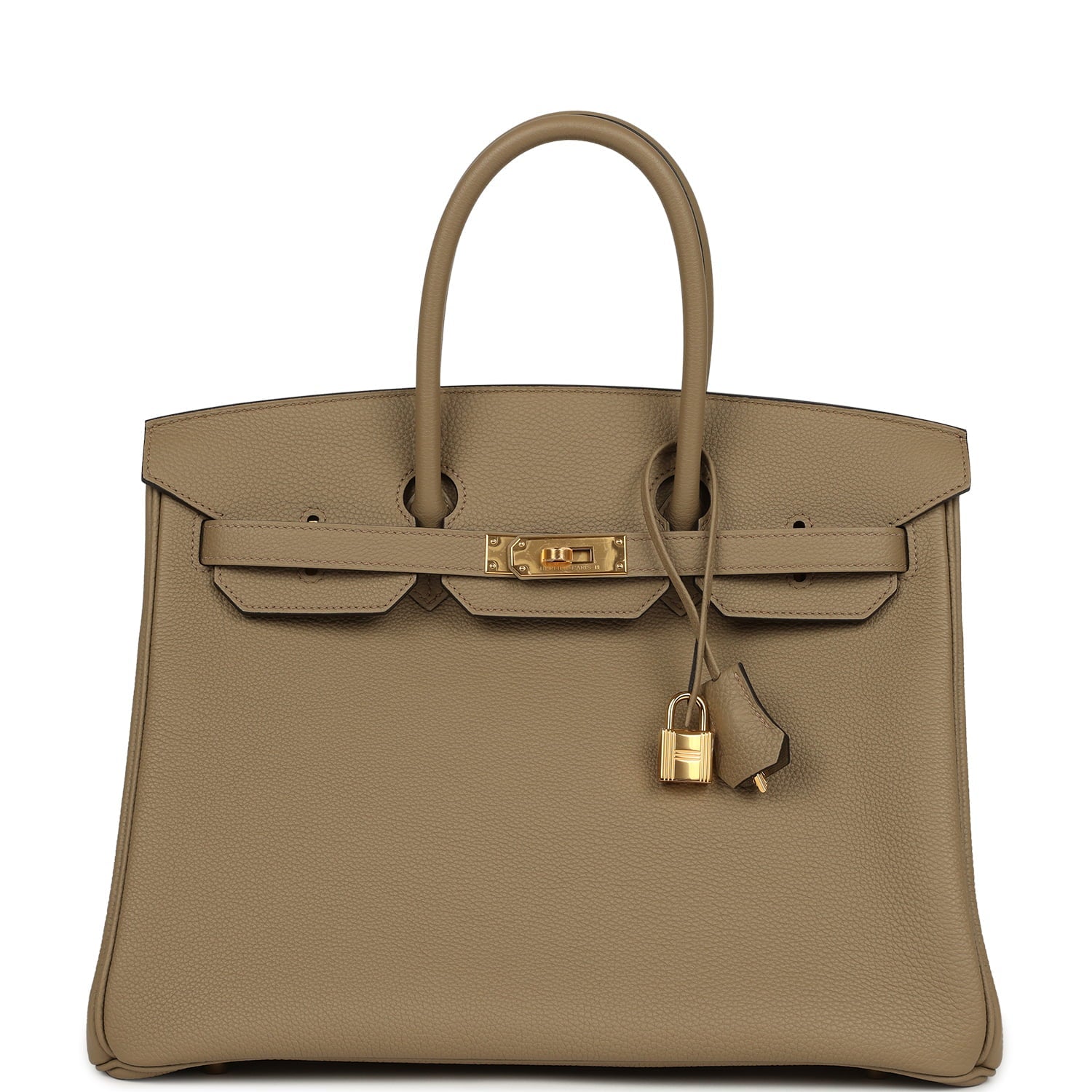 Hermes Birkin 35 Beige Marfa Togo Gold Hardware
