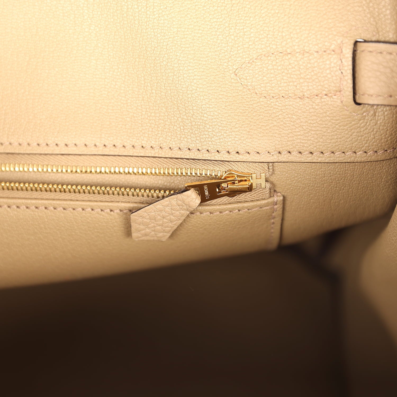 Hermes Birkin 35 Beige Marfa Togo Gold Hardware