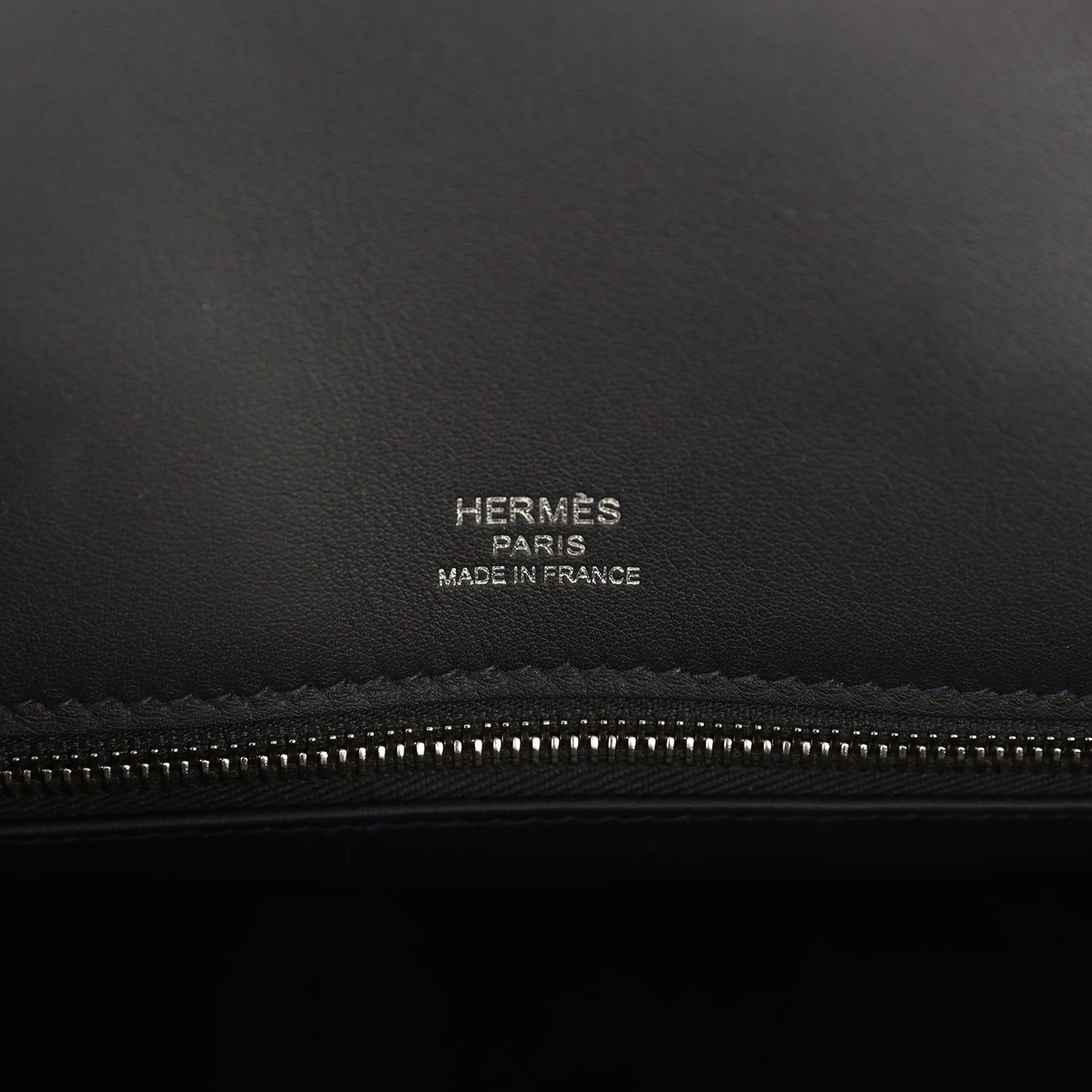 Pre-owned Hermes Birkin Shadow 25 Caban Swift Palladium Hardware