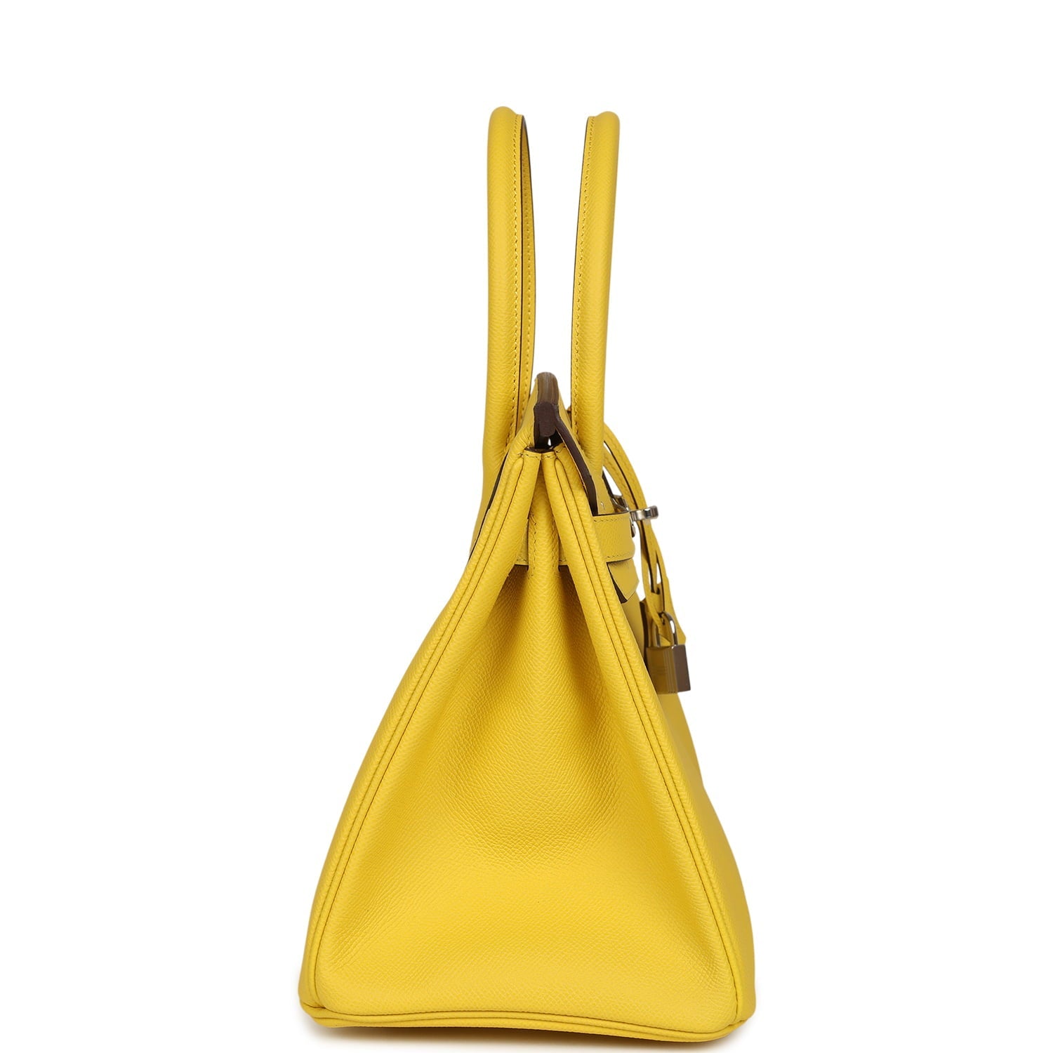 Hermes Birkin 30 Jaune de Naples Epsom Palladium Hardware