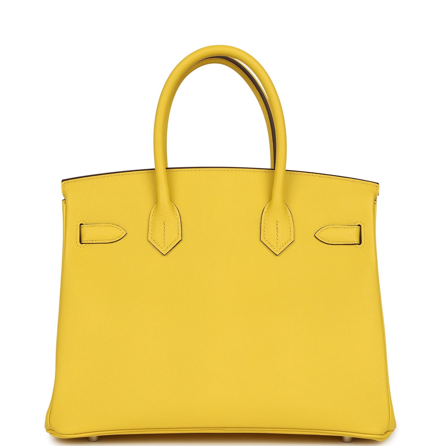 Hermes Birkin 30 Jaune de Naples Epsom Palladium Hardware