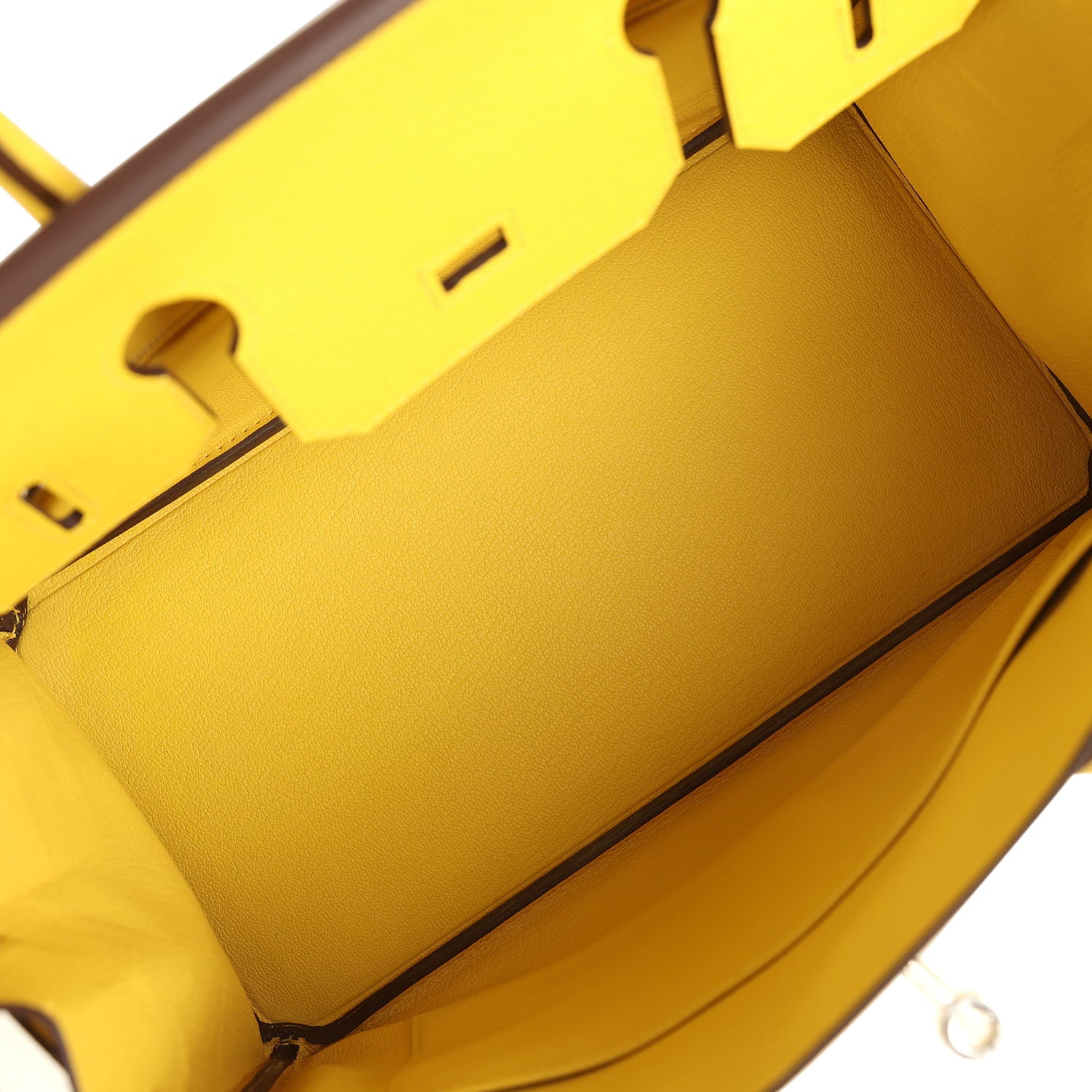 Hermes Birkin 30 Jaune de Naples Epsom Palladium Hardware