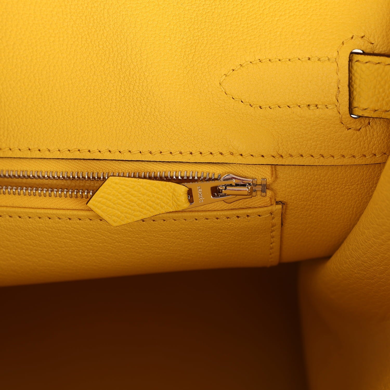 Hermes Birkin 30 Jaune de Naples Epsom Palladium Hardware