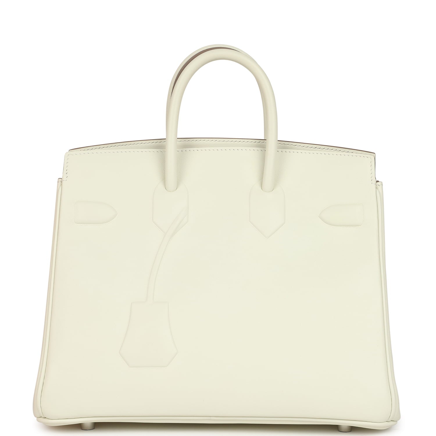 Hermes Birkin Shadow 25 Mushroom Swift Palladium Hardware