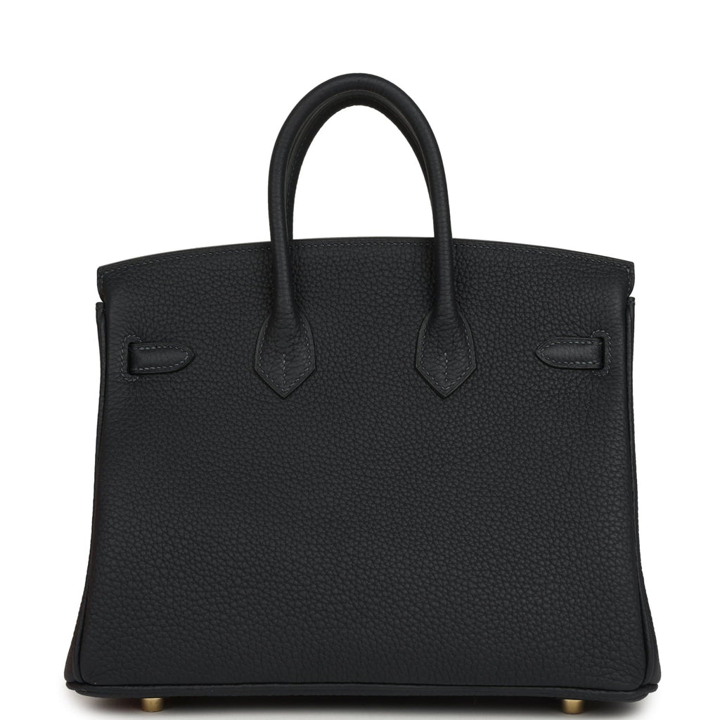 Hermes Birkin 25 Caban Togo Gold Hardware