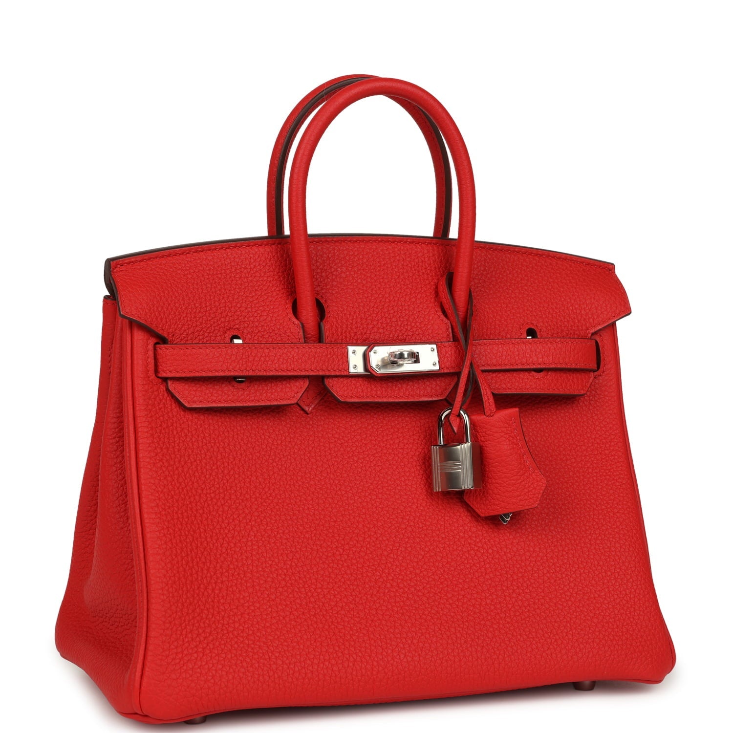 Hermes Birkin 25 Rouge de Coeur Togo Palladium Hardware