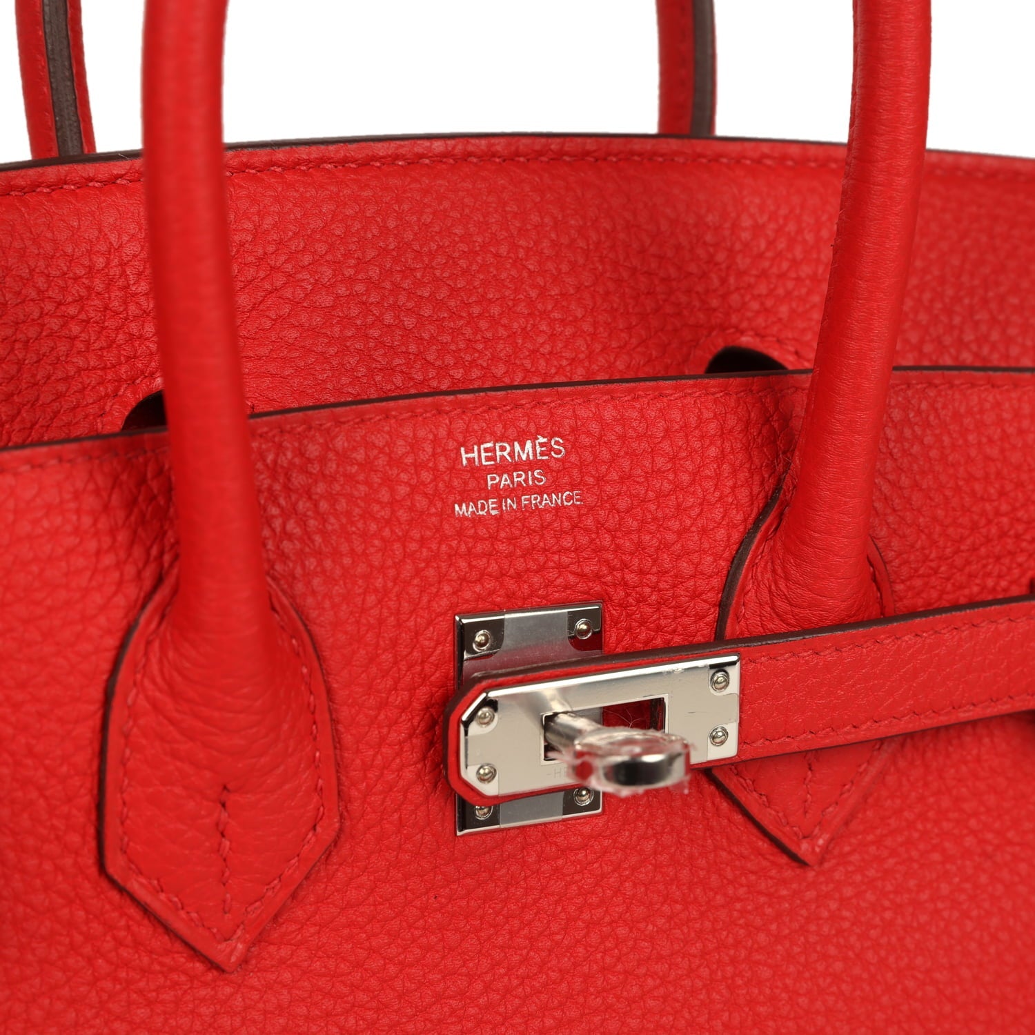 Hermes Birkin 25 Rouge de Coeur Togo Palladium Hardware